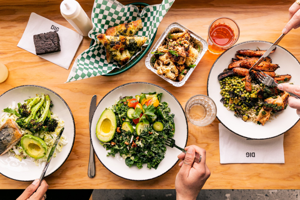  restaurantes Dig Inn en New york